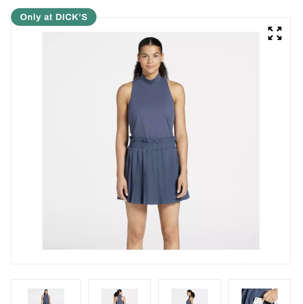 CALIA women's golf dress *note zipper